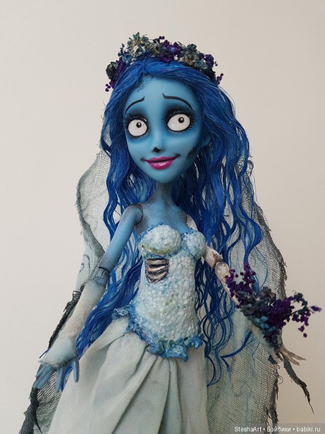 Эмили, ООАК МХ по мульфильму Tim Burton's Corpse Bride (фото 6)