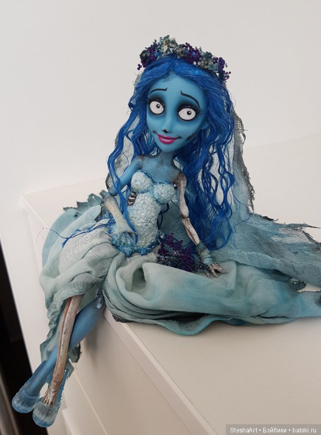 Эмили, ООАК МХ по мульфильму Tim Burton's Corpse Bride (фото 5)