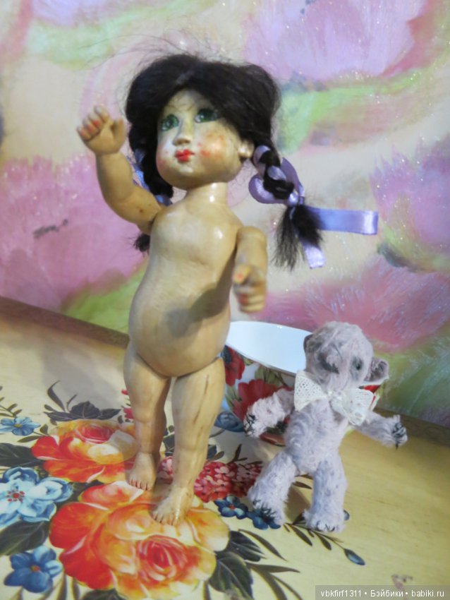 Леся - куколка из дерева — Авторские куклы из дерева