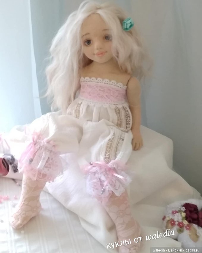 Есения авторская текстильная кукла от waledia (фото 6)