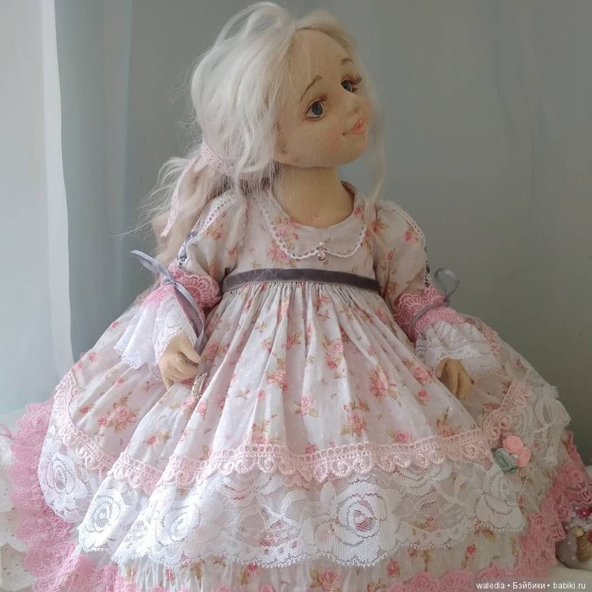Есения авторская текстильная кукла от waledia