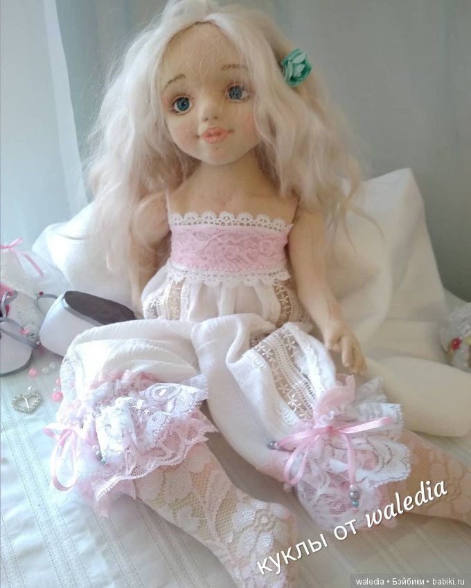 Есения авторская текстильная кукла от waledia (фото 4)