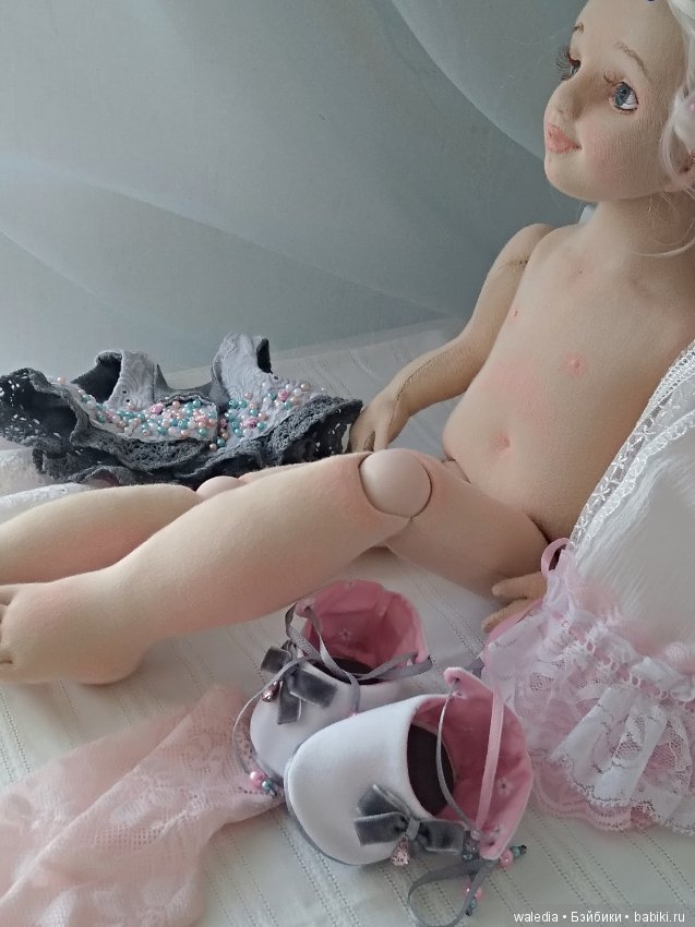 Есения авторская текстильная кукла от waledia (фото 7)