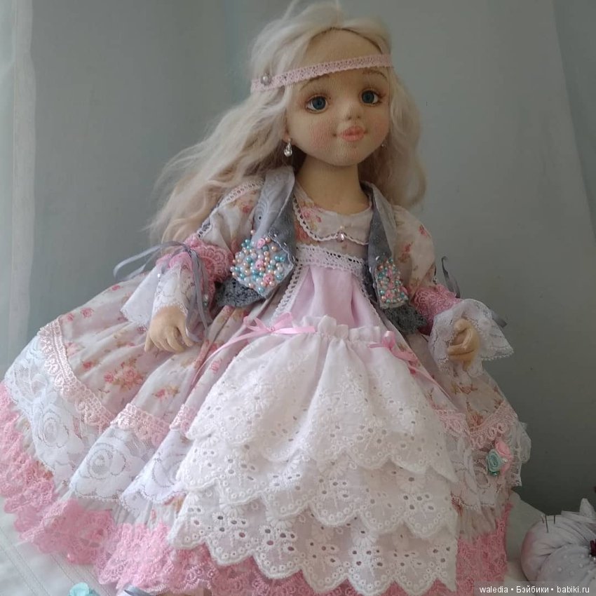 Есения авторская текстильная кукла от waledia