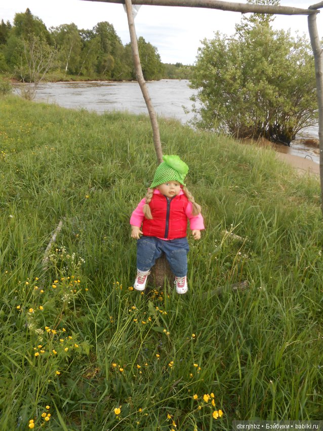 Перлуша первый раз ездила на море