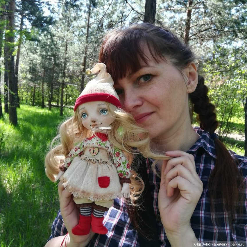 Лесной детский сад — Авторские текстильные куклы: Вальдорфские (фото 9)