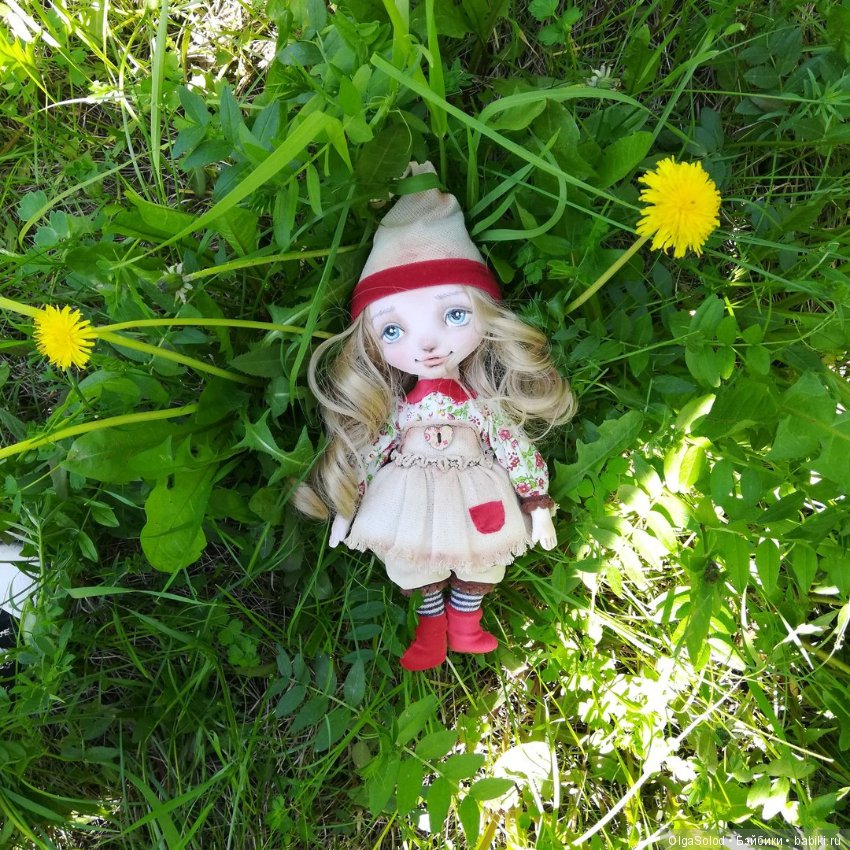 Лесной детский сад — Авторские текстильные куклы: Вальдорфские (фото 8)