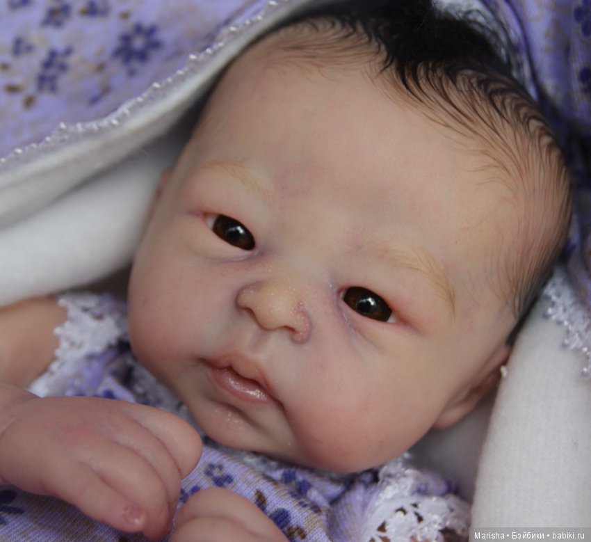 Lilly Loo скульптора Marita Winters, автор прототипа Memma's Munchkins reborn nursery (фото 2)