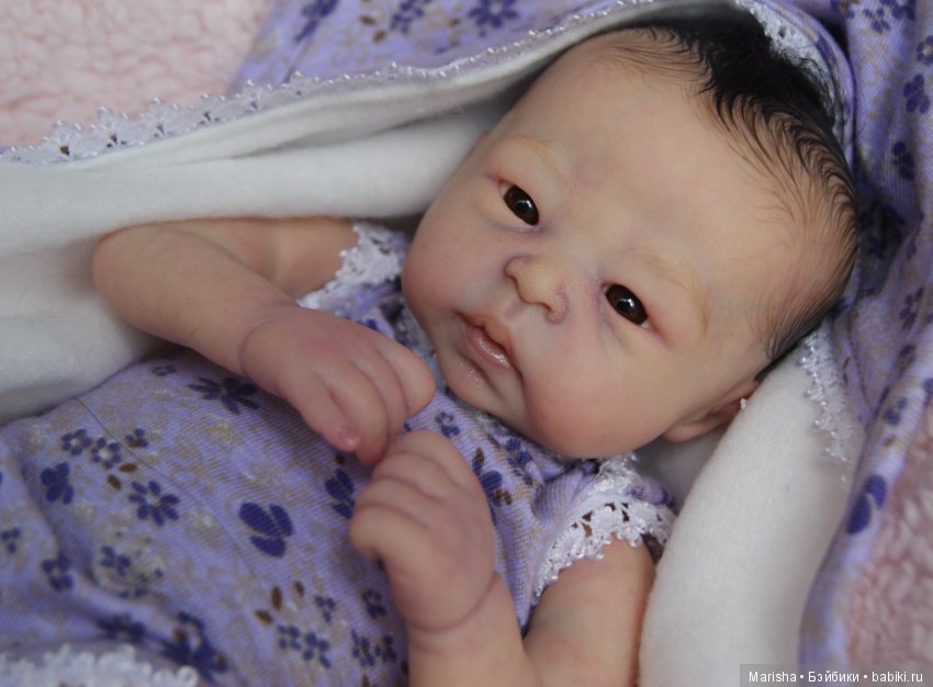 Lilly Loo скульптора Marita Winters, автор прототипа Memma's Munchkins reborn nursery (фото 7)