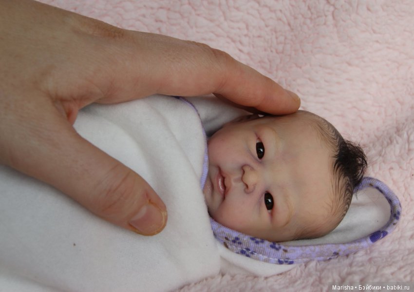 Lilly Loo скульптора Marita Winters, автор прототипа Memma's Munchkins reborn nursery (фото 10)