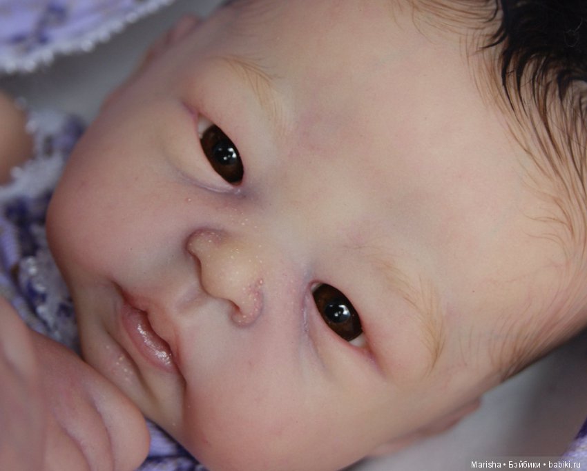 Lilly Loo скульптора Marita Winters, автор прототипа Memma's Munchkins reborn nursery (фото 3)