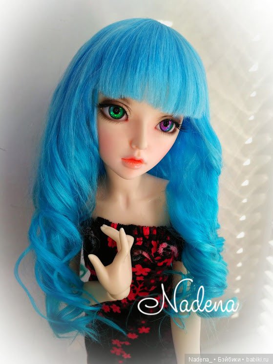 Парик Мальвинка — Одежда и обувь для кукол BJD (БЖД): 1/3 (фото 4)