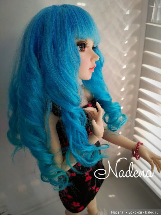 Парик Мальвинка — Одежда и обувь для кукол BJD (БЖД): 1/3
