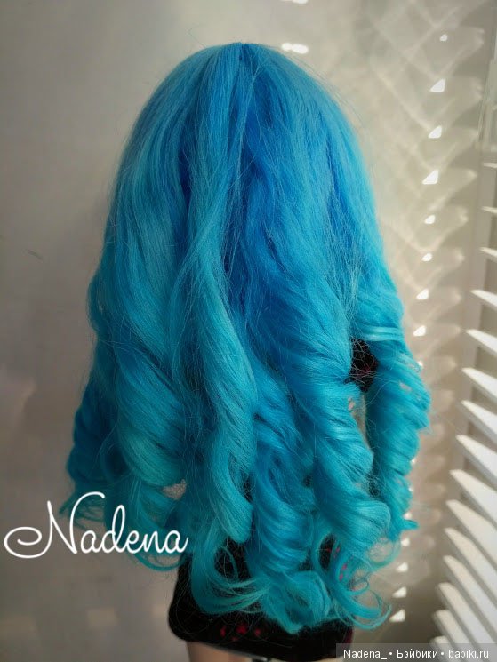 Парик Мальвинка — Одежда и обувь для кукол BJD (БЖД): 1/3 (фото 2)