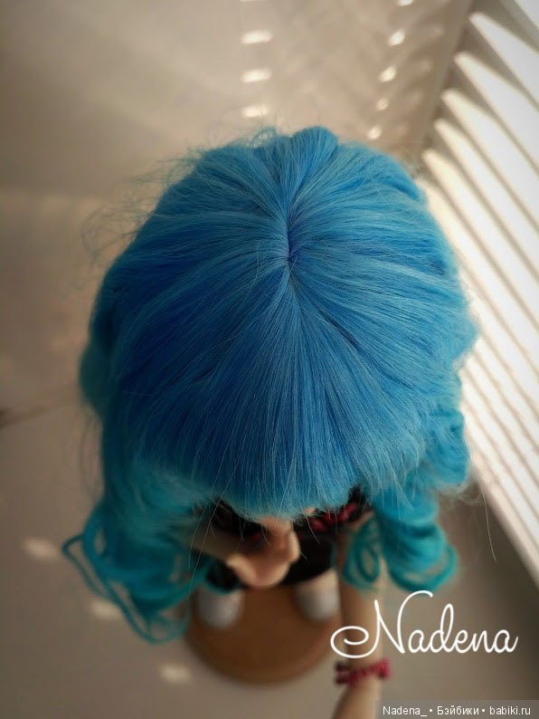 Парик Мальвинка — Одежда и обувь для кукол BJD (БЖД): 1/3 (фото 3)