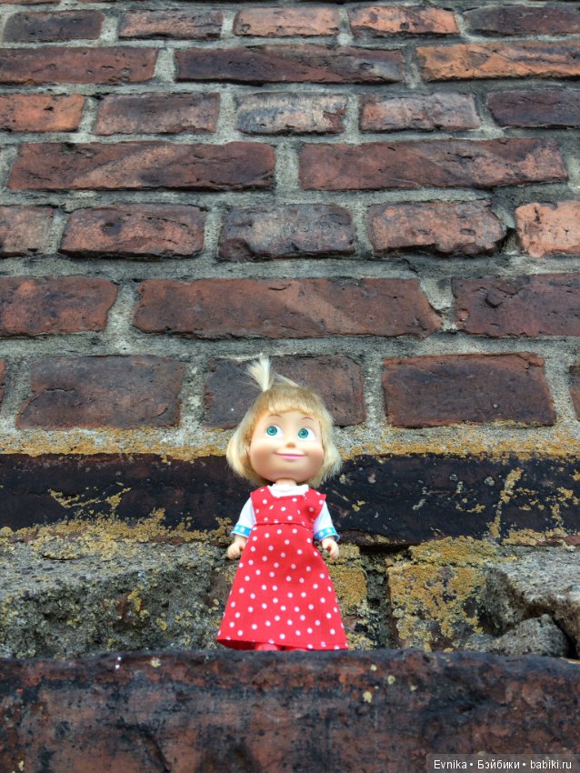 Машка - промокашка — Куклы Маша и Медведь (Simba): Маша в кармашке