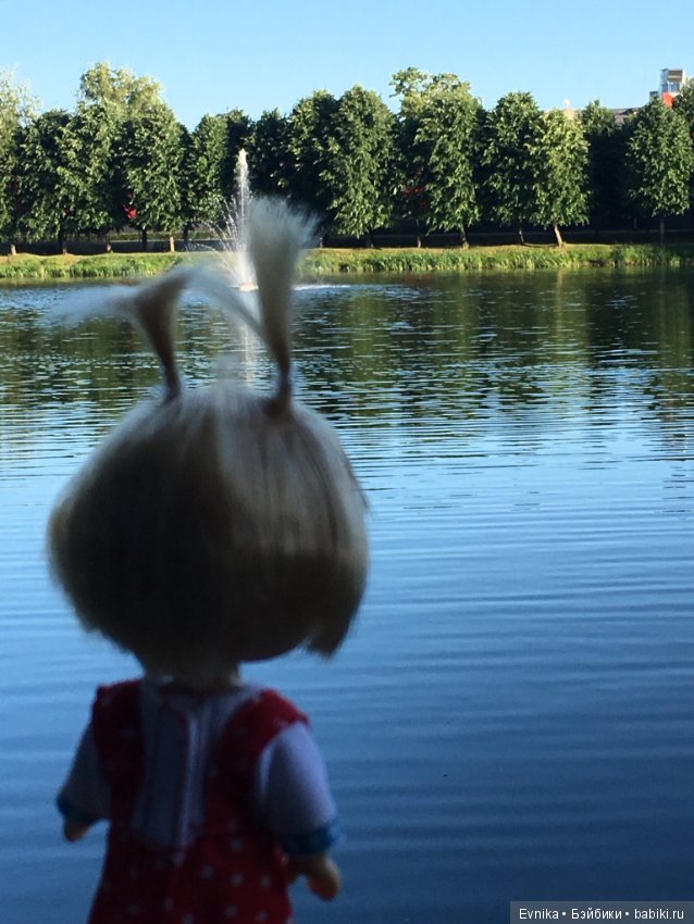 Машка - промокашка — Куклы Маша и Медведь (Simba): Маша в кармашке (фото 10)