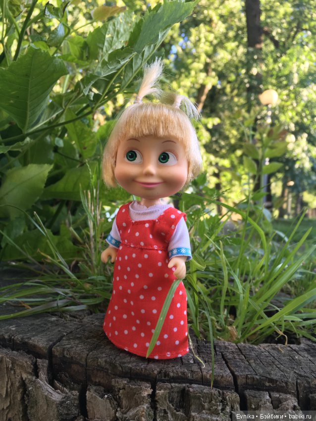 Машка - промокашка — Куклы Маша и Медведь (Simba): Маша в кармашке (фото 2)