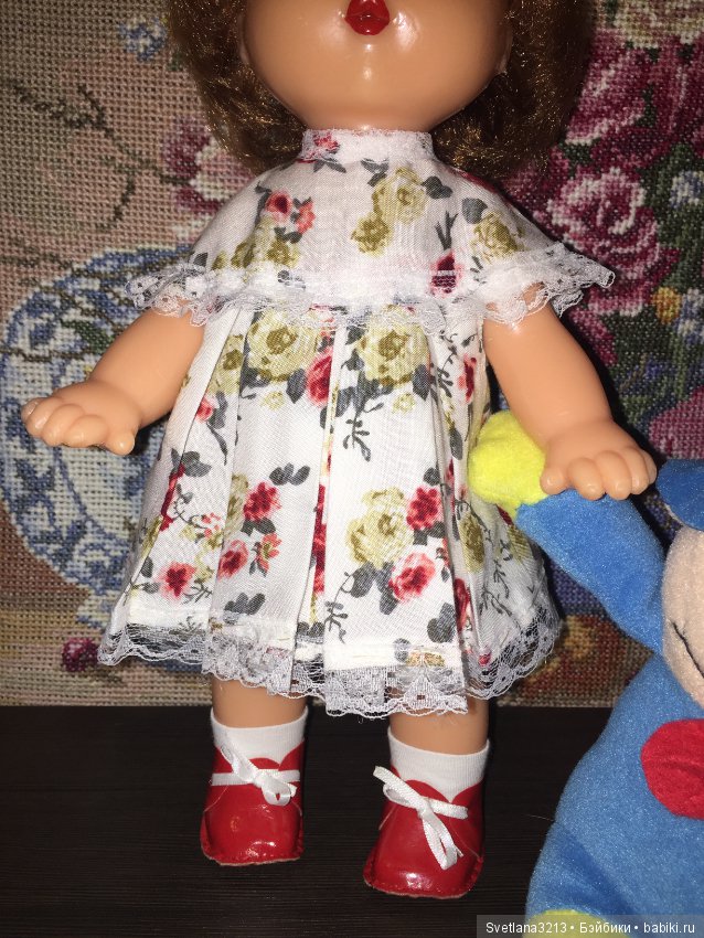 Кукла с помойки после реставрации