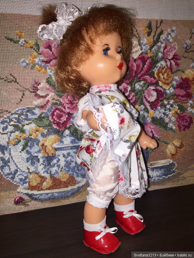 Кукла с помойки после реставрации (фото 3)