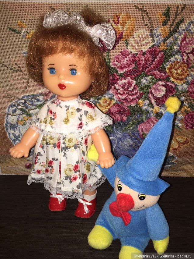 Кукла с помойки после реставрации (фото 2)