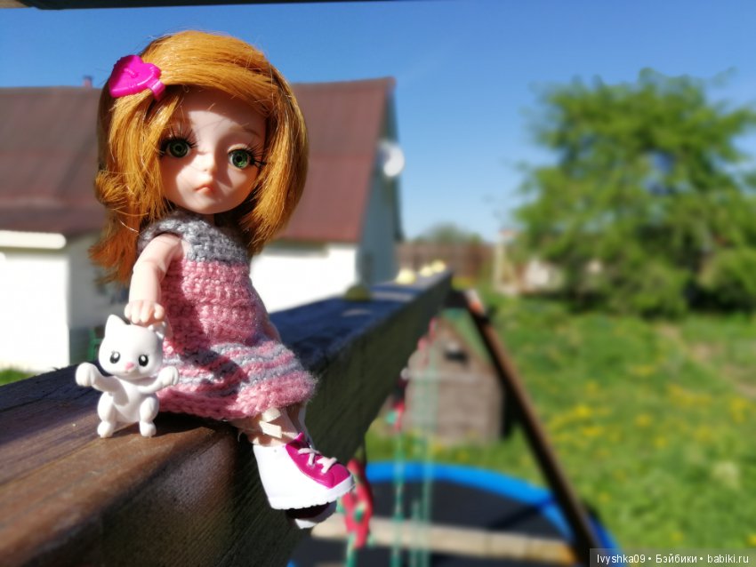 Летние зарисовки с моей Эми. ООАК Baboliy