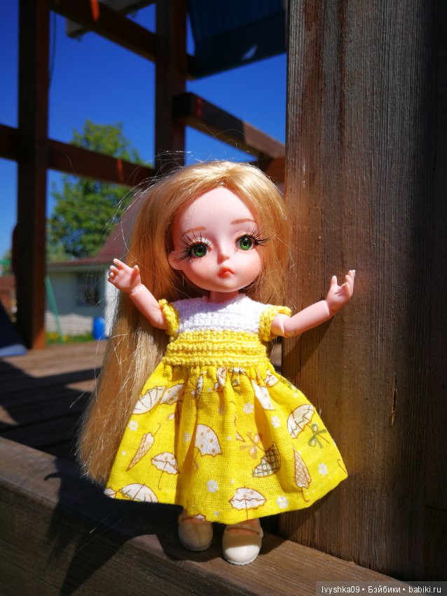 Летние зарисовки с моей Эми. ООАК Baboliy