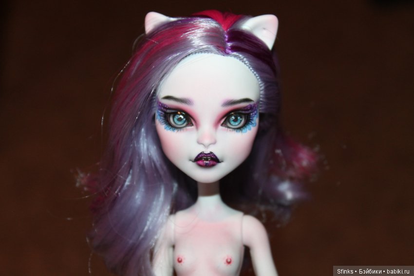 Космокошка — ООАК Monster High и Ever After High: репейнт