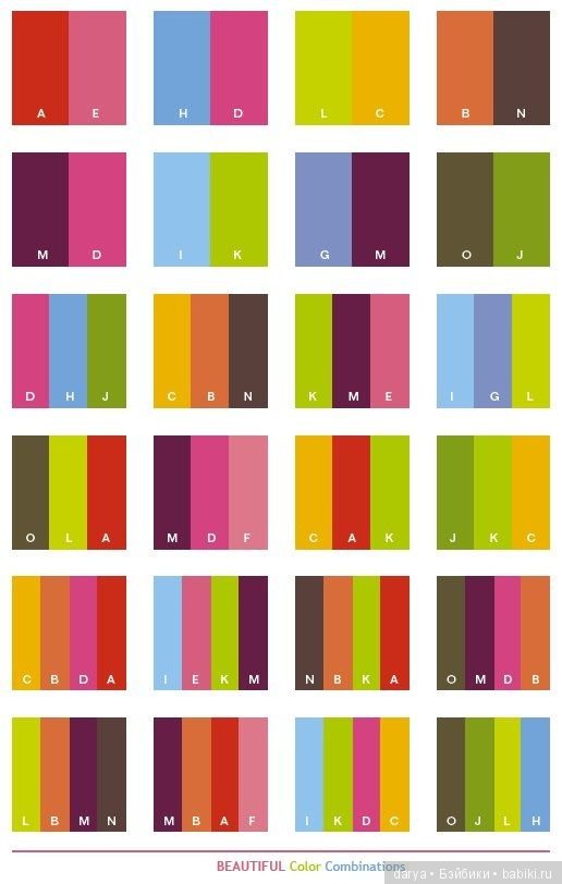 Различные сочетания цветов (фото 6)