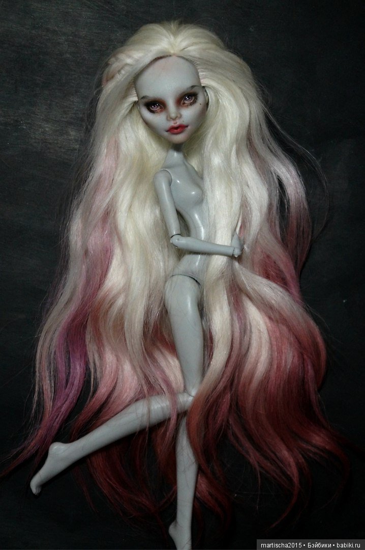 Работы весна-лето 2018 — ООАК Monster High и Ever After High: репейнт (фото 4)