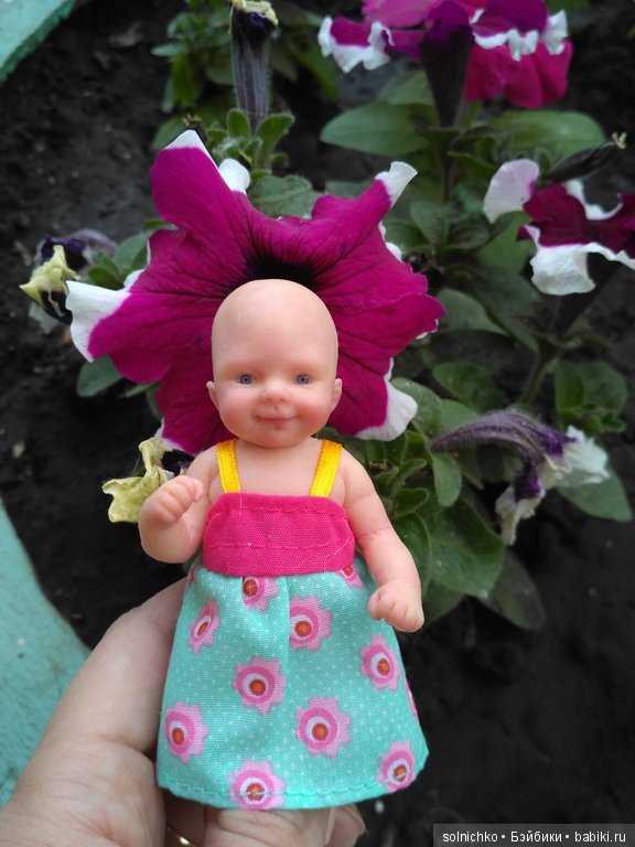 Вишенка на торте или Мечта детства осуществилась. Силиконовая куколка от Ирины Савостиной и её Мама
