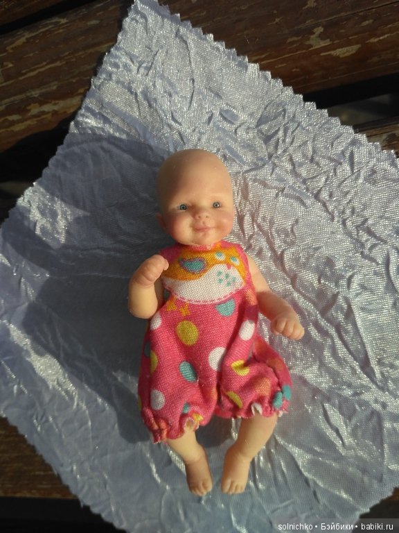 Вишенка на торте или Мечта детства осуществилась. Силиконовая куколка от Ирины Савостиной и её Мама (фото 5)