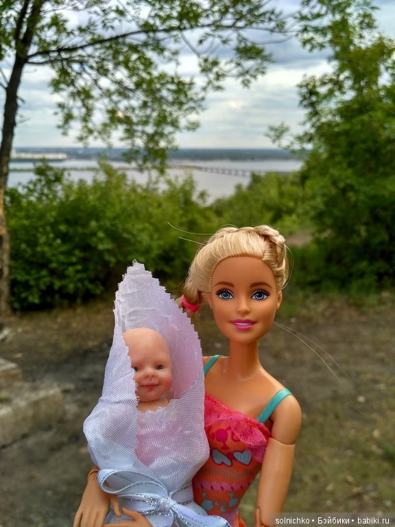 Вишенка на торте или Мечта детства осуществилась. Силиконовая куколка от Ирины Савостиной и её Мама