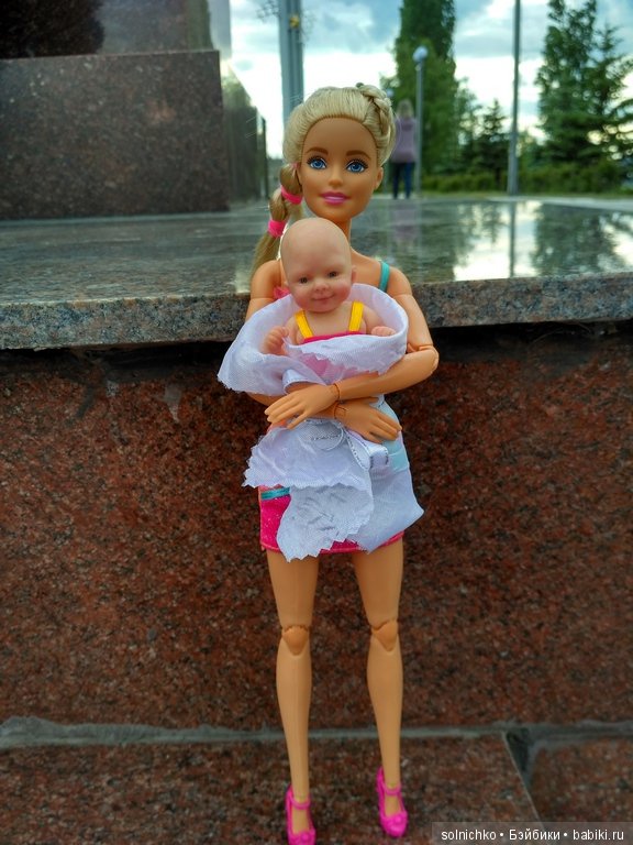 Вишенка на торте или Мечта детства осуществилась. Силиконовая куколка от Ирины Савостиной и её Мама