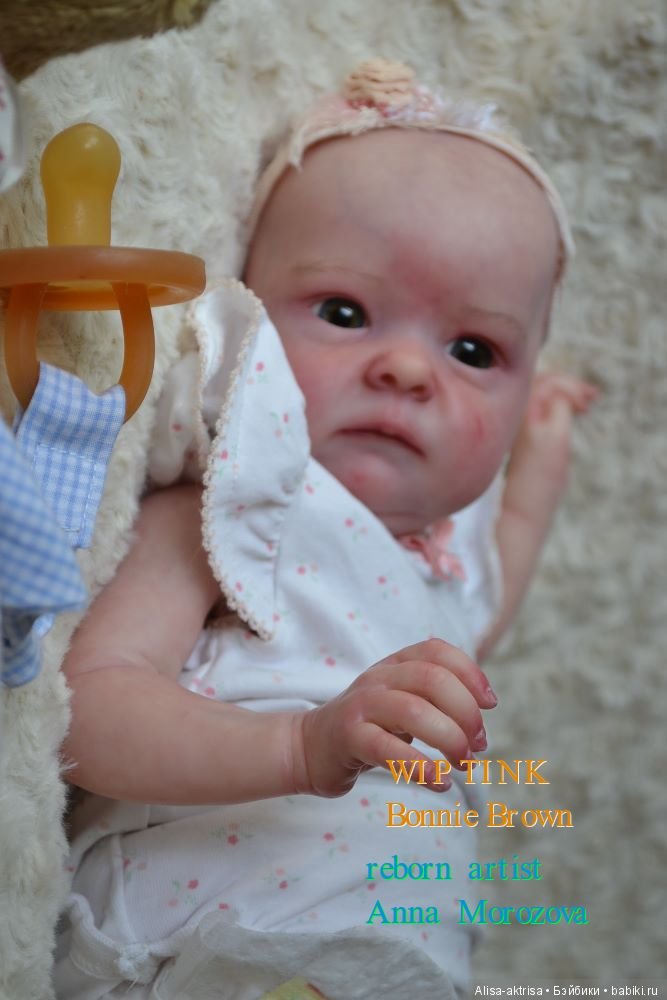 Тинк в процессе рождения. Кукла -реборн Анны Морозовой