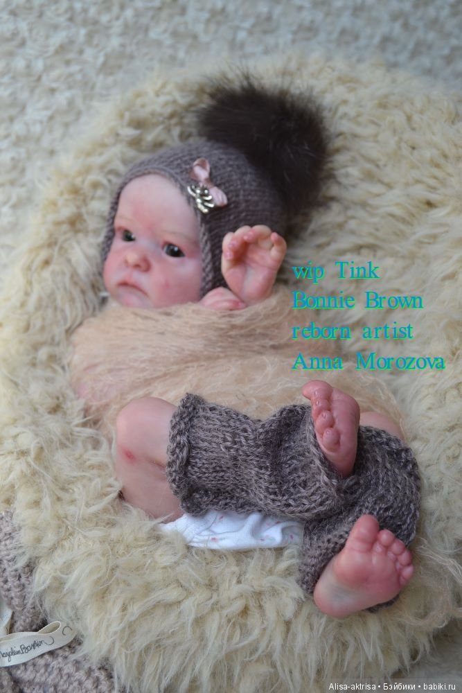 Тинк в процессе рождения. Кукла -реборн Анны Морозовой (фото 2)