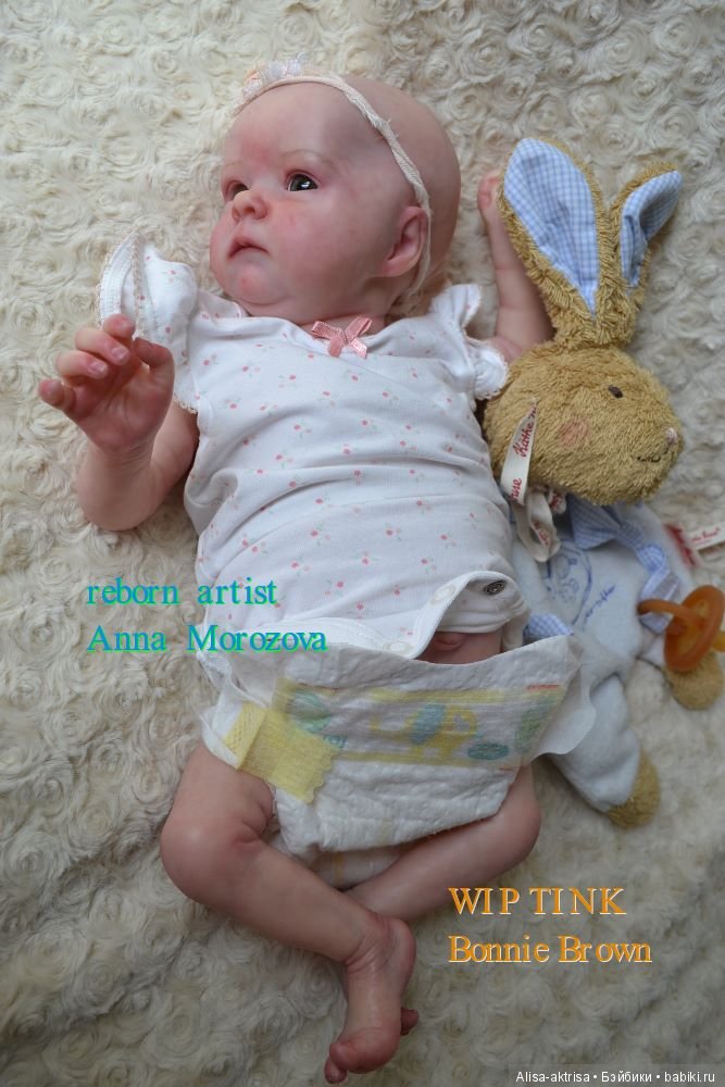 Тинк в процессе рождения. Кукла -реборн Анны Морозовой