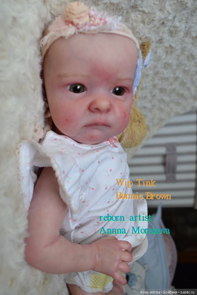 Тинк в процессе рождения. Кукла -реборн Анны Морозовой