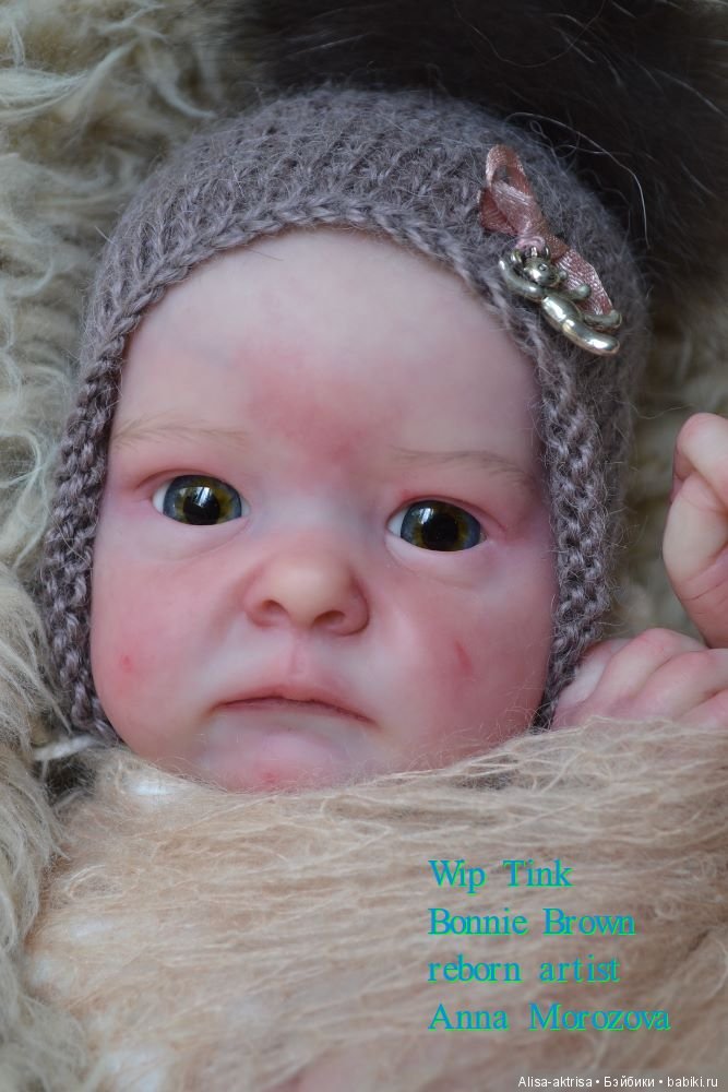 Тинк в процессе рождения. Кукла -реборн Анны Морозовой