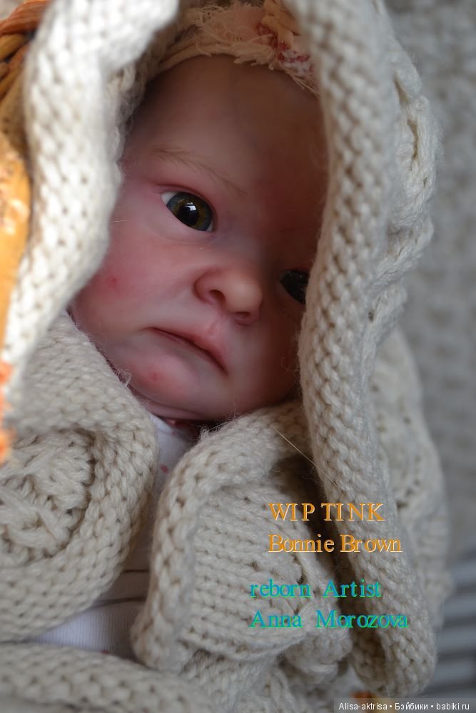 Тинк в процессе рождения. Кукла -реборн Анны Морозовой