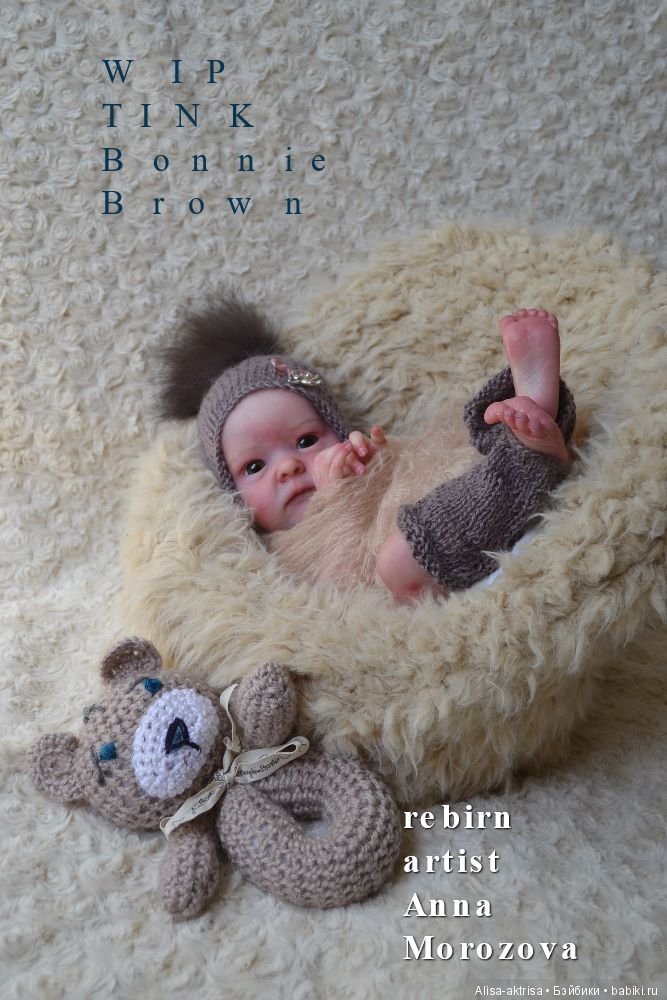 Тинк в процессе рождения. Кукла -реборн Анны Морозовой (фото 6)