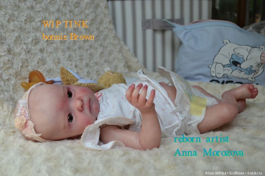 Тинк в процессе рождения. Кукла -реборн Анны Морозовой