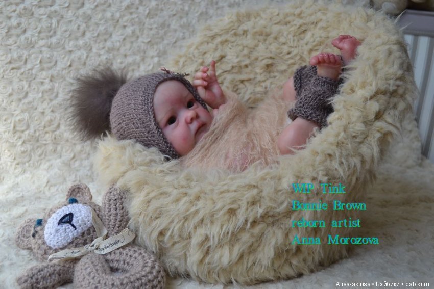 Тинк в процессе рождения. Кукла -реборн Анны Морозовой (фото 8)