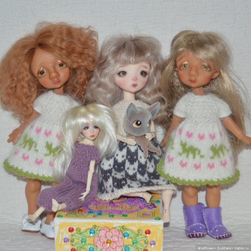 Пёстрые стайки — Коллекции кукол BJD (БЖД): фото витрин (фото 7)