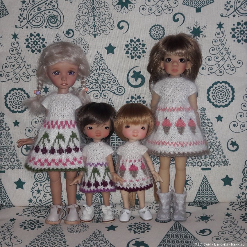 Пёстрые стайки — Коллекции кукол BJD (БЖД): фото витрин