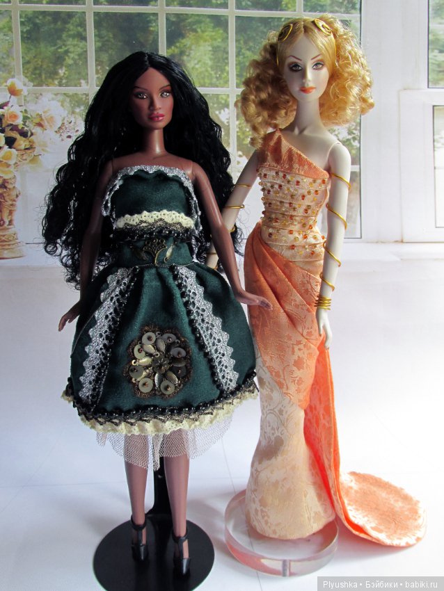 Вечерние платья. Переодевашки. Молочный и белый шоколад (фото 5)