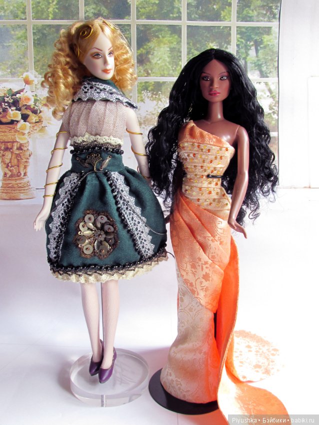 Вечерние платья. Переодевашки. Молочный и белый шоколад (фото 3)