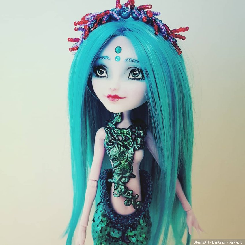 Грустная русалочка. ООАК ЭАХ (фото 3)