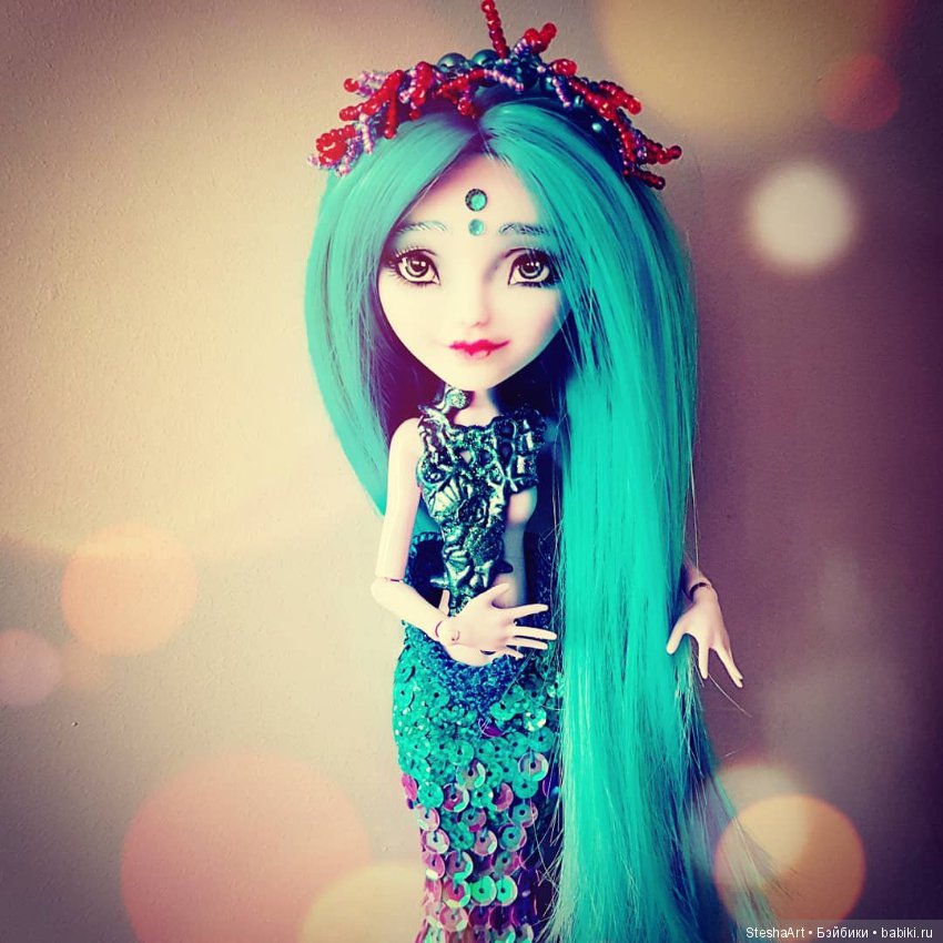 Грустная русалочка. ООАК ЭАХ (фото 5)