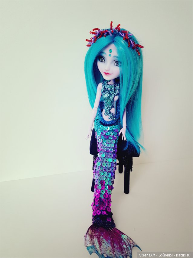 Грустная русалочка. ООАК ЭАХ (фото 2)